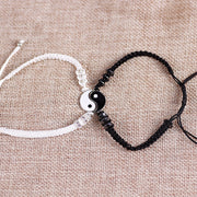 A Pair Of Braided Rope Bracelets