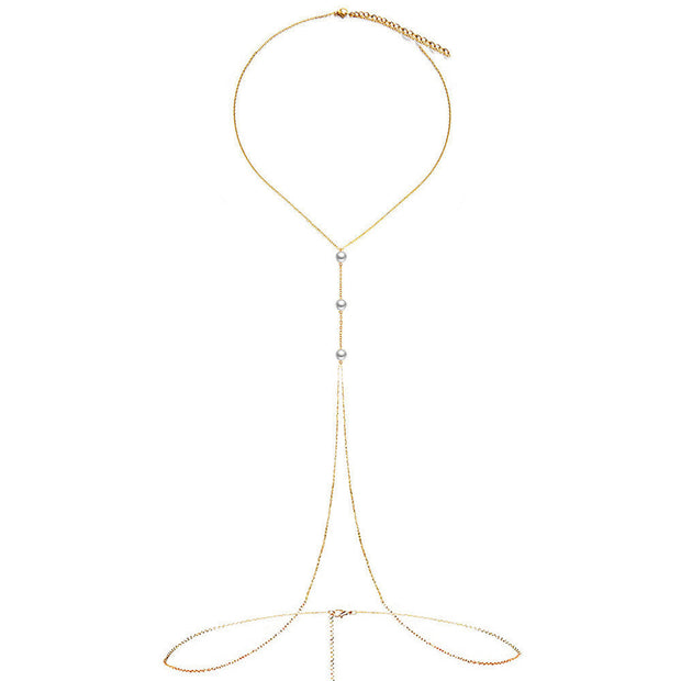 Fashion Pearl Women's Body Chains