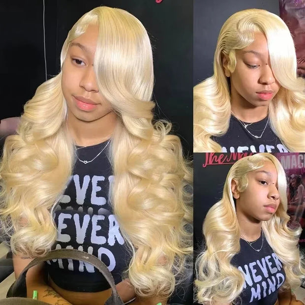 30 36 Inch Real 220% Density Wavy Honey Blonde 613 HD Lace Frontal Wigs 13x4 13x6 Brazilian Body Wave Human Hair Wigs For Women