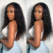 30 32 inch Transparent Deep Wave 13x6 Lace Front Human Hair Wigs 13x4 Lace Frontal Wig Human Hair Wigs 100% Human Hair Quality