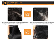 200 Density Body Wave 13x4 HD Transparent Lace Front 100% Human Hair Wig Black 13x6 Lace Frontal Wigs 32 34 36 Inches Preplucked
