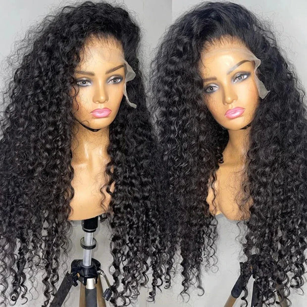 30 32 inch Transparent Deep Wave 13x6 Lace Front Human Hair Wigs 13x4 Lace Frontal Wig Human Hair Wigs 100% Human Hair Quality