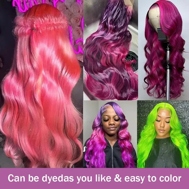 30 36 Inch Real 220% Density Wavy Honey Blonde 613 HD Lace Frontal Wigs 13x4 13x6 Brazilian Body Wave Human Hair Wigs For Women