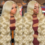 30 36 Inch Real 220% Density Wavy Honey Blonde 613 HD Lace Frontal Wigs 13x4 13x6 Brazilian Body Wave Human Hair Wigs For Women