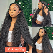 13x6 13x4 Kinky Curly Lace Front Human Hair Wigs Brazilian Deep Wave Frontal Wig For Women 100% Natural Human Hair Wigs On Sale