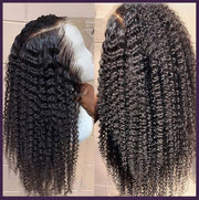 300% Density 40 46 Inch Deep Wave 13x6 HD Lace Front Human Hair Wig Loose Water Curly 13x4 Lace Frontal Wig Human Hair For Women