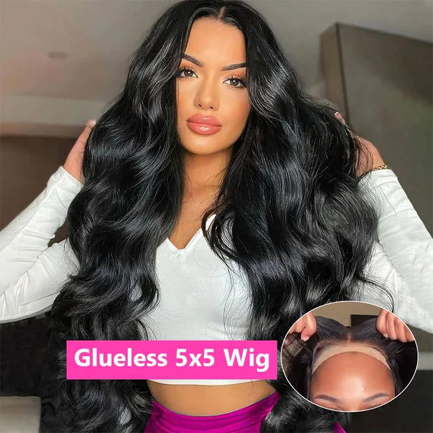 30 32 inch Transparent Deep Wave 13x6 Lace Front Human Hair Wigs 13x4 Lace Frontal Wig Human Hair Wigs 100% Human Hair Quality