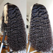 30 32 inch Transparent Deep Wave 13x6 Lace Front Human Hair Wigs 13x4 Lace Frontal Wig Human Hair Wigs 100% Human Hair Quality